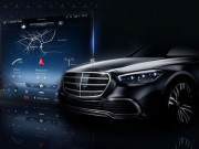 Tin tức ô tô - Mercedes S-Class 2021 sẽ có màn hình cảm ứng trung tâm &quot;siêu lớn&quot;