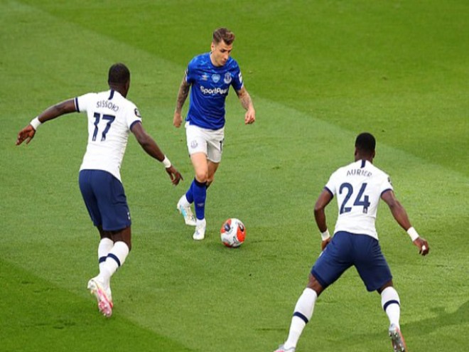 Trực tiếp bóng đá Tottenham - Everton: Dứt điểm liên tiếp (Hết giờ) - 1