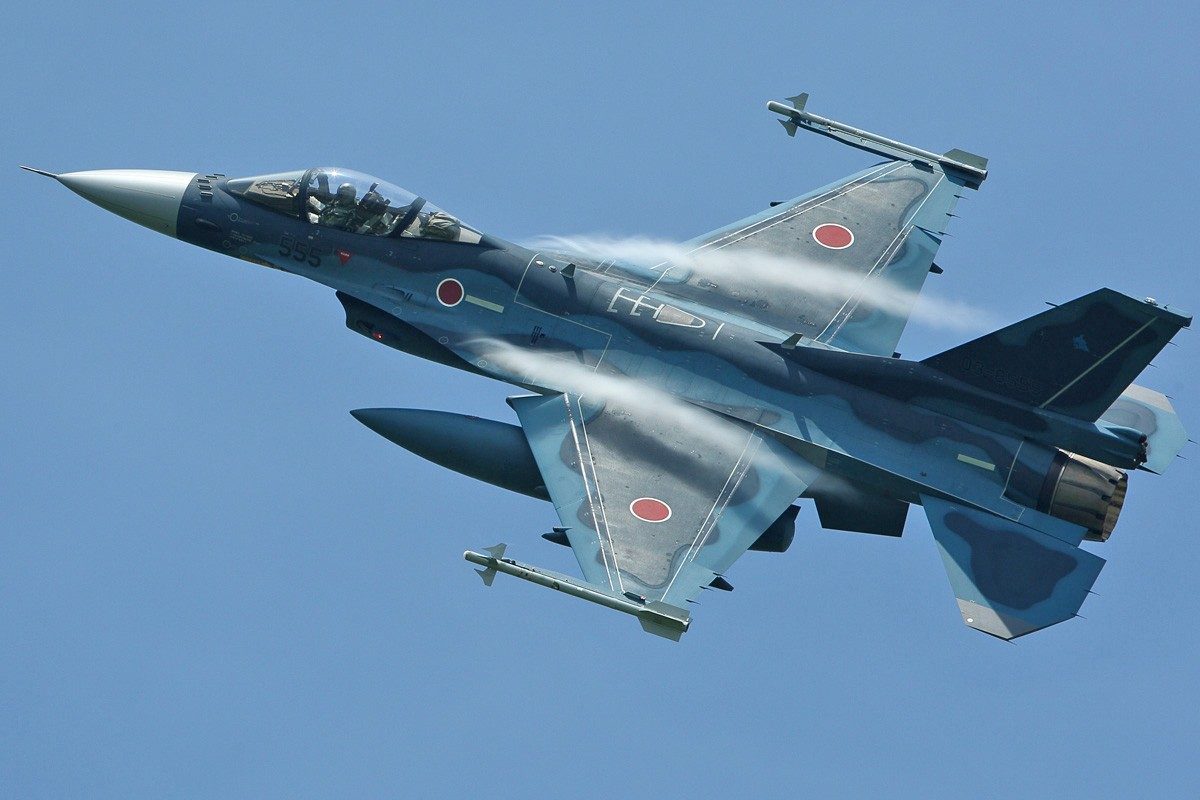 Chiến đấu cơ F-2 của Nhật (ảnh: SCMP)