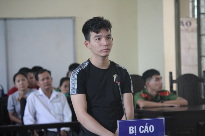 Bị cáo Trí tại tòa.