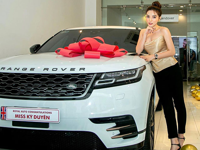 Hoa hậu Kỳ Duyên tậu Range Rover Velar giá 5,4 tỷ đồng