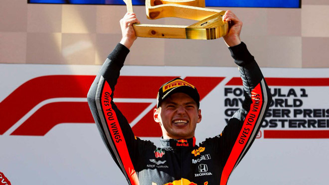 Verstappen vẫn còn cơ hội đăng quang tại Áo trong 3 năm liên tiếp