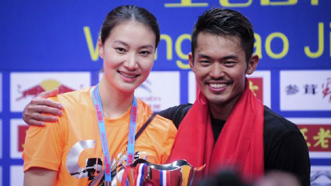 Lin Dan may mắn khi được người vợ tha thứ