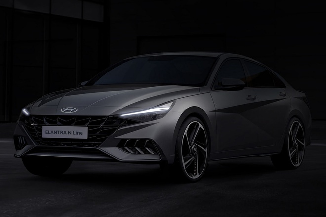 Vén màn thiết kế Hyundai Elantra N Line 2021, năng động và thể thao hơn - 1