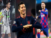 Bóng đá - Ronaldo 5 bàn/5 trận: Messi khóc thét, Lewandowski lo mất Giày vàng