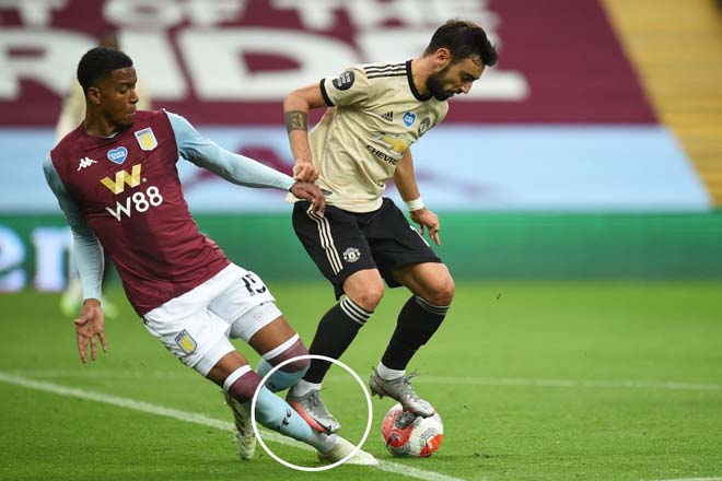 Quả penalty "nhạy cảm" của MU ở trận gặp Aston Villa
