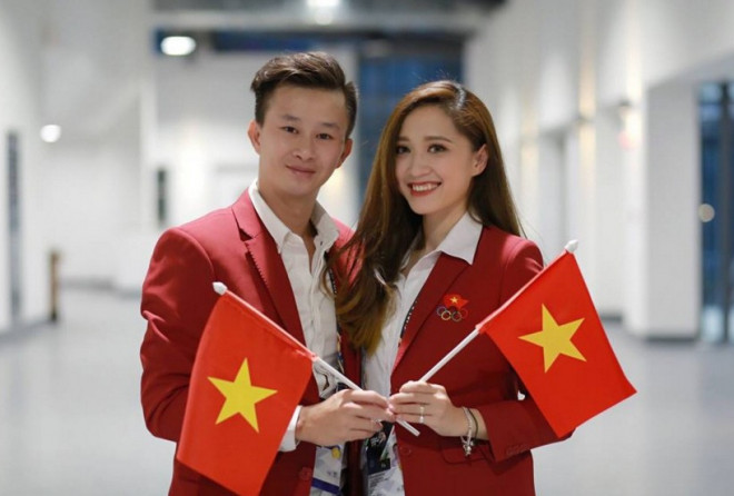 Trương Minh Sang và Nguyễn Thu Hà được mệnh danh là cặp tiên đồng ngọc nữ của làng thể thao Việt Nam