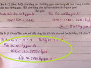 Giáo dục - du học - Cộng đồng mạng náo loạn vì bài toán &quot;bán gạo&quot;, tranh cãi cô đúng hay trò sai không có hồi kết