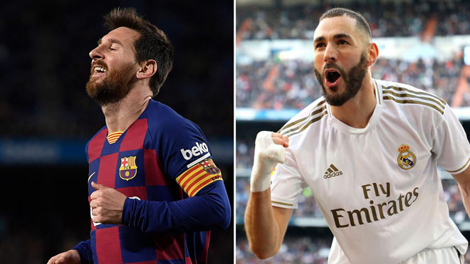 Messi bị Benzema thu hẹp đáng kể cách biệt trong cuộc đua tranh danh hiệu "Pichichi" mùa này