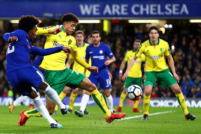 Chelsea được đánh giá sẽ dễ dàng giành 3 điểm trước Norwich City