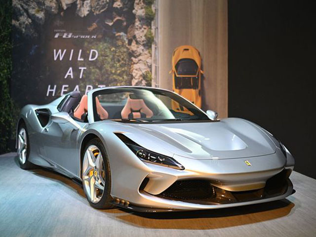 Ferrari F8 Spider chào sân các đại gia Thái Lan, giá gần 20 tỷ VND