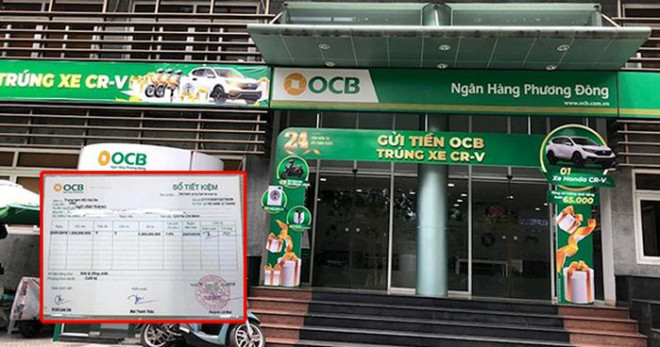 Hội sở Ngân hàng OCB - nơi bà Hằng cho biết đã thực hiện các giao dịch tiền gửi tiết kiệm. Ảnh: An&nbsp;ninh thủ đô