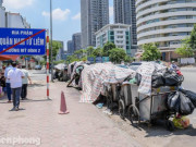 Tin tức trong ngày - 3 ngày bãi Nam Sơn bị chặn: Các quận nội thành tồn gần 10.000 tấn rác