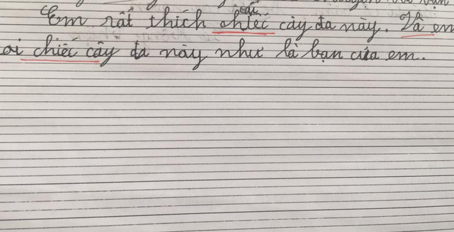 Chết cười với bài văn tả cây của học sinh tiểu học, cô giáo cũng không ngờ &#34;bẻ lái&#34; gắt đến thế - 4