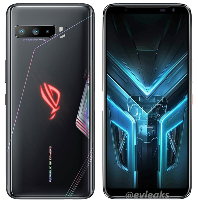 Ảnh kết xuất&nbsp;Asus ROG Phone 3.