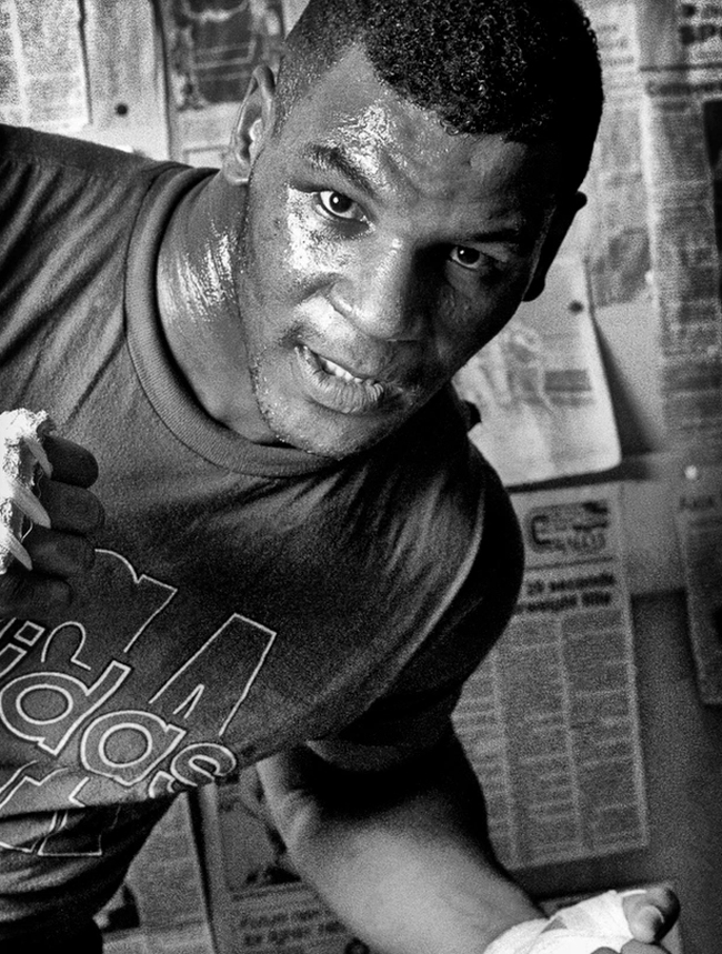 Mike Tyson tập luyện ở&nbsp;Catskill, New York (Mỹ).
