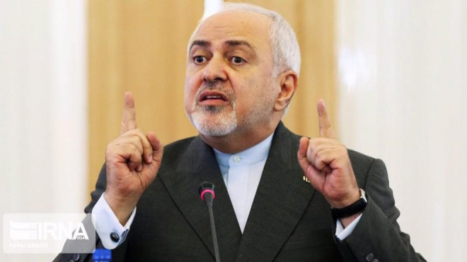 Ngoại trưởng Iran Javad Zarif. Ảnh: PRESS TV/IRNA