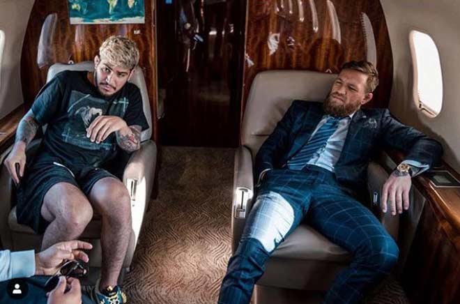 Võ sĩ 26 tuổi cùng đội tập luyện với McGregor