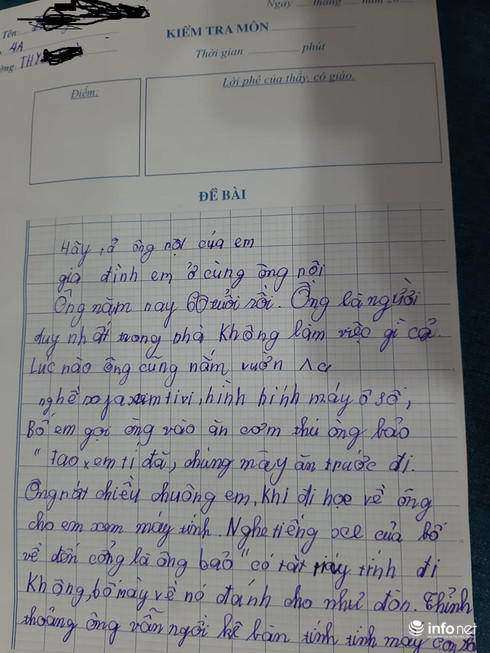 Bé lớp 4&nbsp;tả&nbsp;“ông nội hay đánh lô”: "Tối mà tạch lô thì mày nhừ đòn"