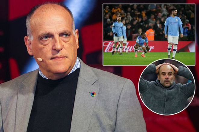 Chủ tịch La Liga - Javier Tebas công kích mạnh mẽ Man City và CAS lách Luật "Công bằng tài chính"