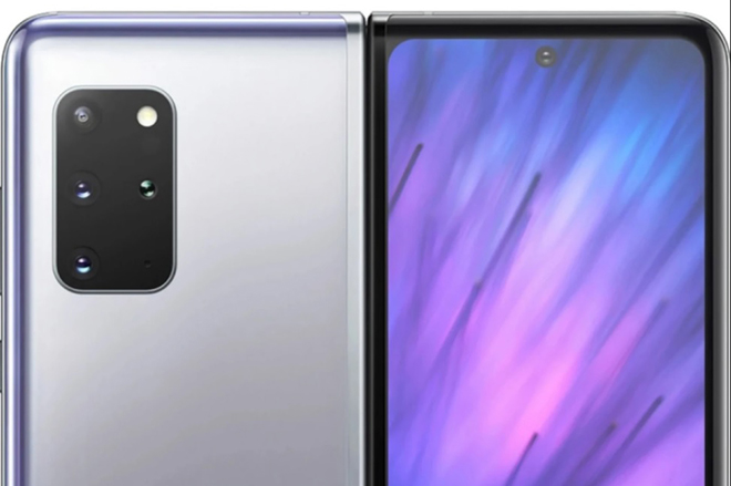 Ảnh concept Galaxy Z Fold 2.