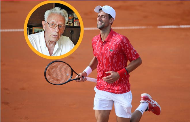 Ông&nbsp;Zdenko Zagar - ông ngoại Novak Djokovic buông lời cà khịa Federer và Nadal