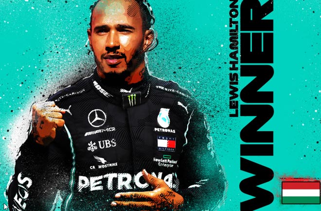 Lewis Hamilton thể hiện phong độ rất cao