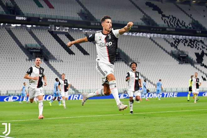 Ronaldo rực sáng giúp Juventus thắng Lazio 2-1