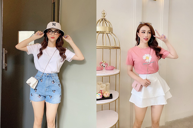 BST áo thun hàng hiệu của Thỏ Tây có giá cả phải chăng, được nhiều chị em lựa chọn