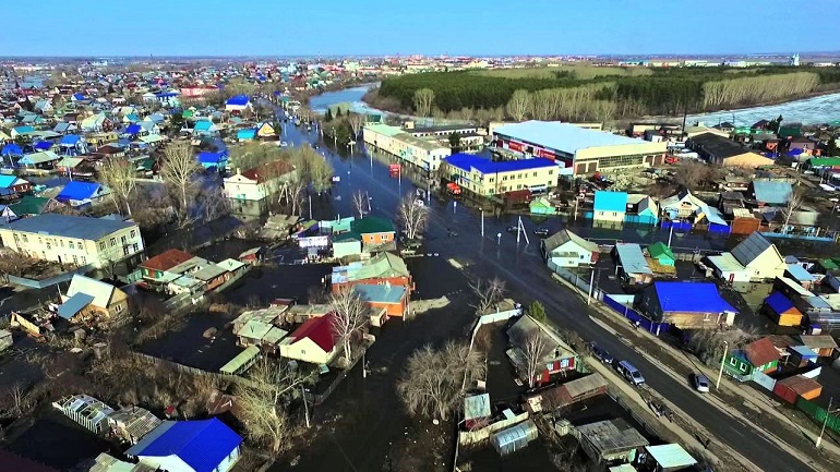 Một khi đập thủy điện Mingachevir bị phá hủy, thủ đô Baku của Azerbaijan bị nhấn chìm trong biển nước. Ảnh minh họa.