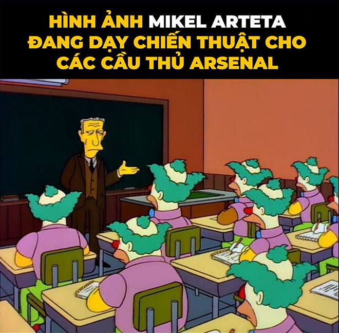 Tầm này may ra giáo sư mới xoay được cục diện ở Arsenal.