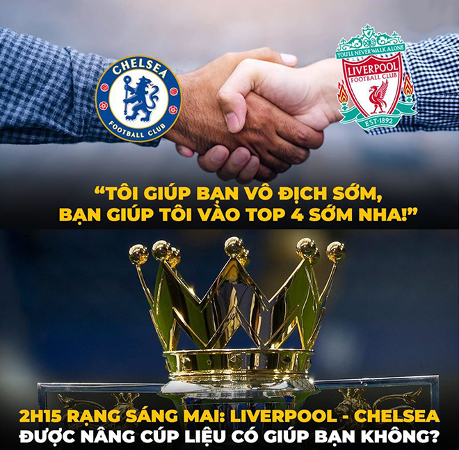 Liệu Liverpool có giúp Chelsea vững chắc trong top 4 hay không?