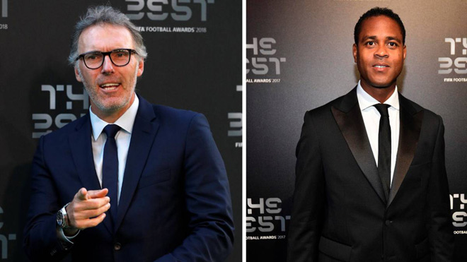 HLV Laurent Blanc hoặc Patrick Kluivert có thể dẫn dắt Messi và các đồng đội mùa tới thay Quique Setien