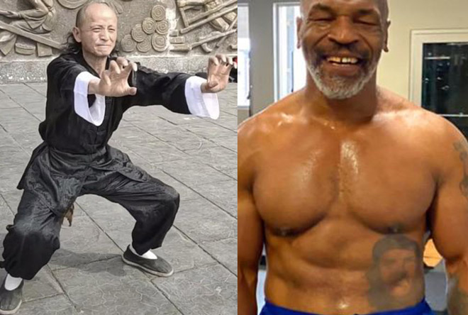 Thêm một võ sư Thiếu Lâm xuất hiện và dùng Mike Tyson để được nổi tiếng