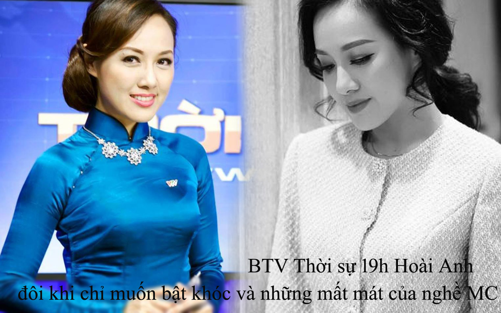 Góc khuất nghề MC: Nhói lòng trước câu hỏi hồn nhiên của con gái BTV Thời sự 19h Hoài Anh - 1