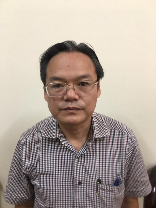 Ông Phan Trường Sơn bị Bộ Công an khởi tố, bắt tạm giam. Ảnh CA