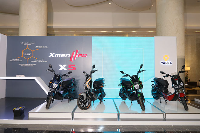 Ra mắt xe máy điện YADEA Xmen Neo và X5 giá từ 16,6 triệu đồng - 1