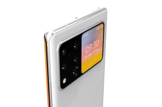 Ý tưởng Galaxy S30 Ultra mở rộng sự khổng lồ của camera trên Galaxy S20 Ultra bằng cách ghép một màn hình phụ ngay bên cạnh.