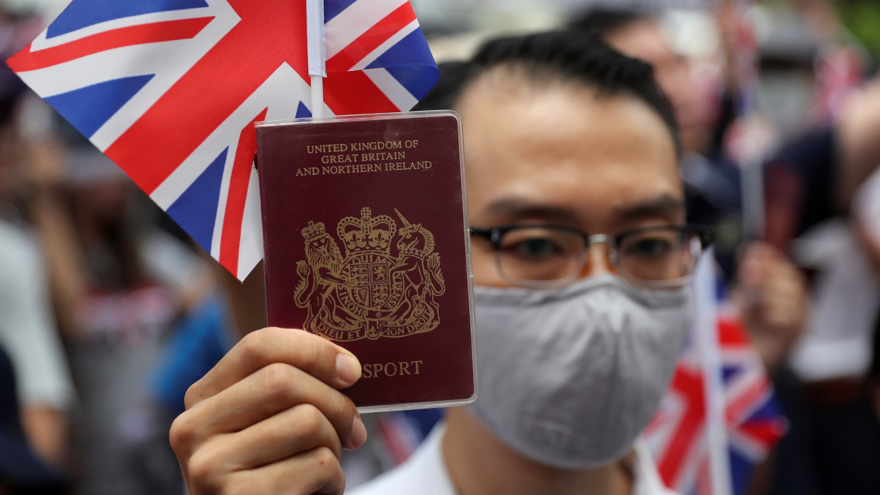 Căng thẳng đang diễn ra giữa Trung Quốc và Anh liên quan tới vấn đề Hong Kong. Ảnh: Reuters