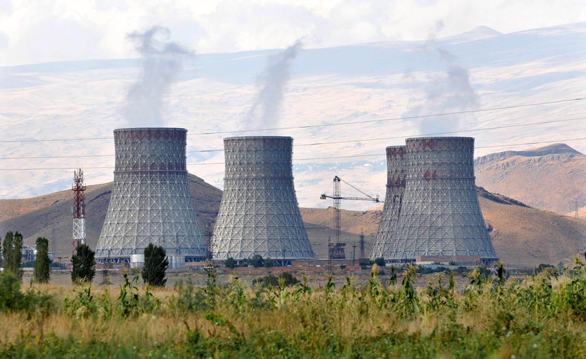 Armenia thừa hưởng nhà máy điện hạt nhân từ thời Liên Xô.
