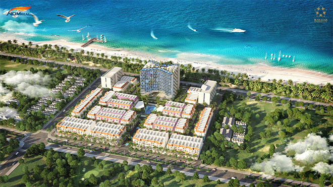 Kallias Complex City như một "dải cầu vồng" bừng sáng giữa đất trời Phú Yên