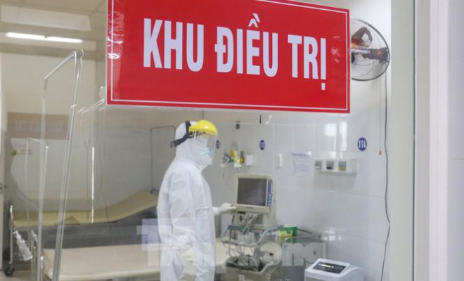 Khu điều trị bệnh nhân COVID-19 tại bệnh viện Đà Nẵng, hiện TP đã kích hoạt đồng loạt các biện pháp phòng chống COVID-19 ở mức cao. Ảnh: Nguyễn Thành
