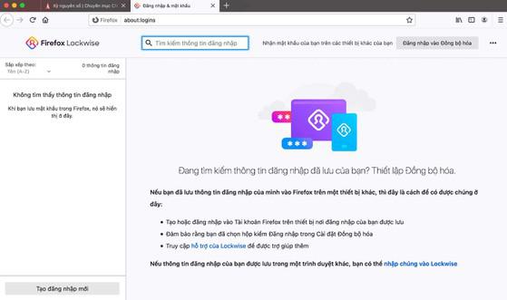 Firefox sẽ tự động đề xuất người dùng sử dụng mật khẩu mạnh. Ảnh: MINH HOÀNG