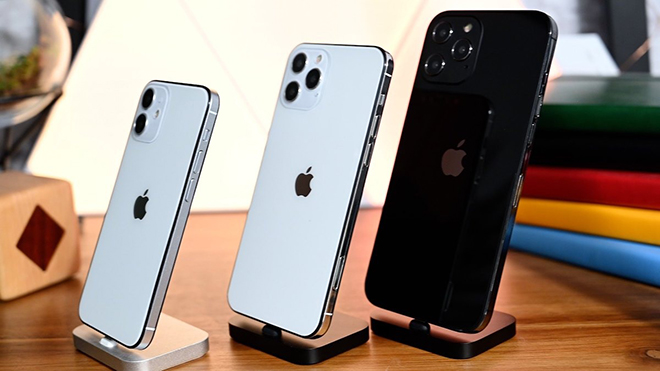 Ảnh concept dòng iPhone 12 với thiết kế cạnh phẳng.