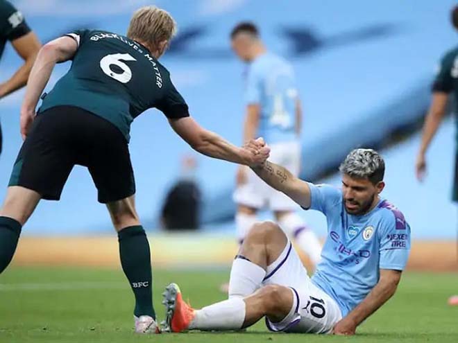 Man City chào đón Aguero trở lại sau chấn thương