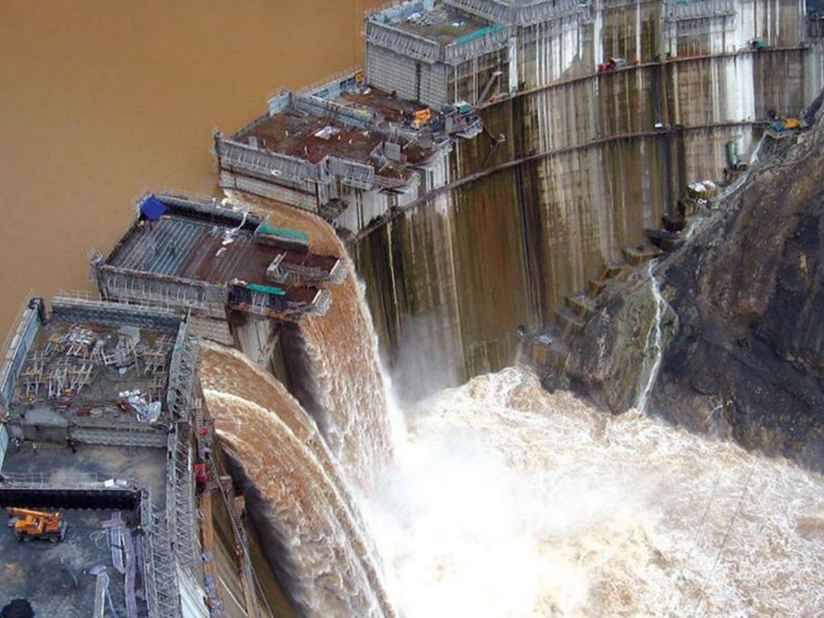 Siêu đập thủy điện Đại Phục Hưng của Ethiopia. Ảnh: Eastern Herald