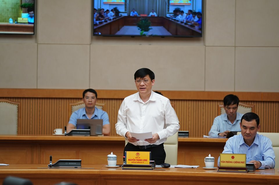 Quyền Bộ trưởng Y tế Nguyễn Thanh Long.