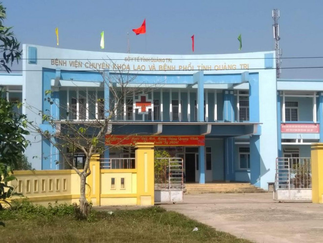 Bệnh viện Chuyên khoa Lao và Bệnh phổi tỉnh Quảng Trị đang cách ly 8 người trở về từ TP Đà Nẵng