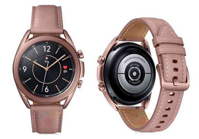 Hình ảnh tin đồn của&nbsp;Galaxy Watch 3.