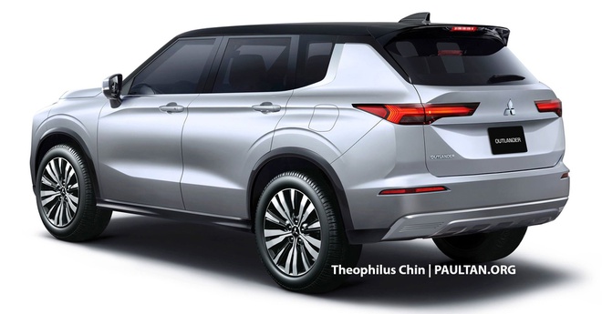 Xem trước thiết kế Mitsubishi Outlander 2021, thể thao và nam tính hơn - 3